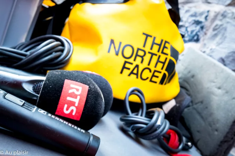 Interview par les journalistes de RTS