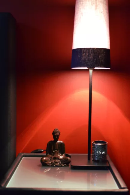 Sur le thème du Cluedo Logez dans la chambre asiatique de Professeur VIOLET