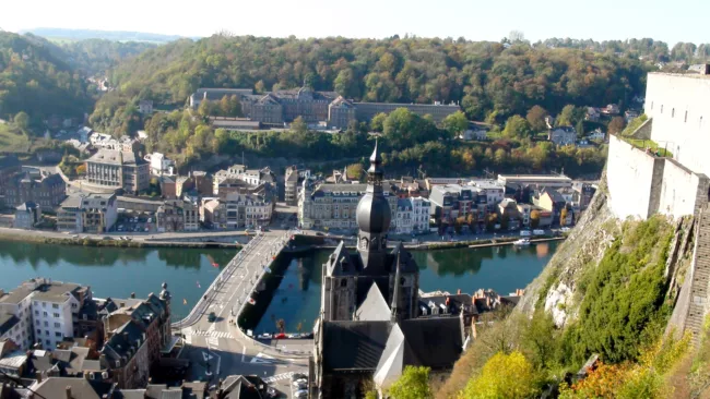 Dinant vue depuis sa citadelle (c) Parkoers