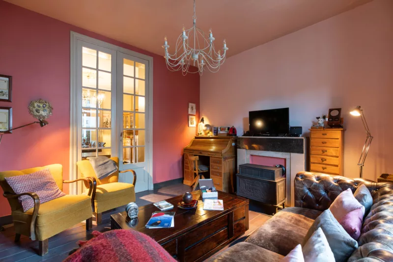 Le salon décoré à l’allure des temps ancien
