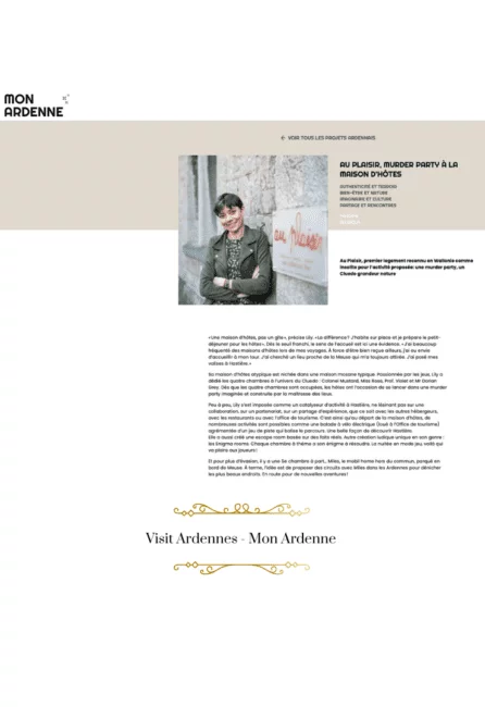 Au Plaisir – Visit Ardennes – Mon Ardenne