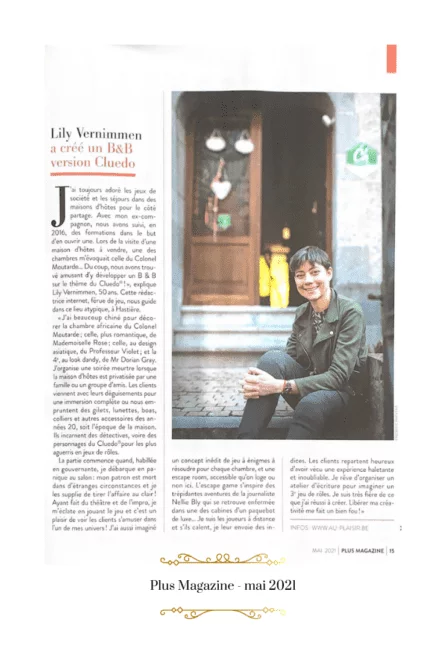 Au Plaisir – Plus Magazine – mai 2021