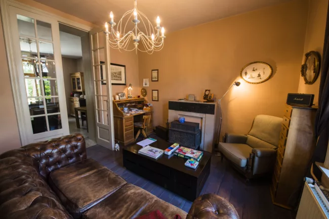 Le salon décoré à l’allure des temps ancien