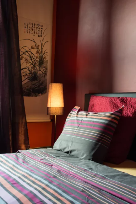 Sur le thème du Cluedo Logez dans la chambre asiatique de Professeur VIOLET