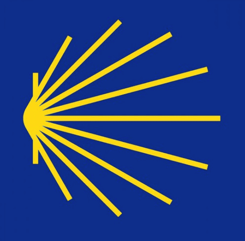 Label chemin de st jaques de Compostelle au plaisir maison d'hôtes ludique et insolite Hastière Dinant Namur Belgique Cluedo B&B