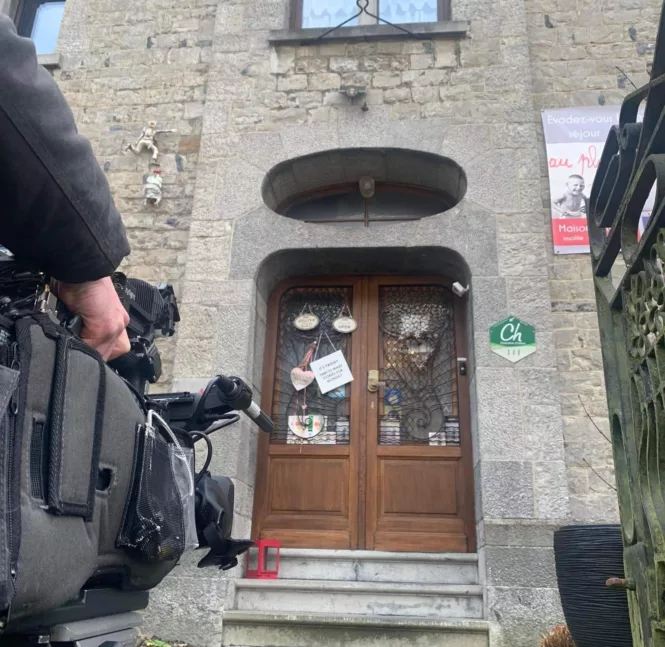 Interview pour la presse